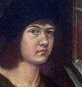 Detail from South German painting