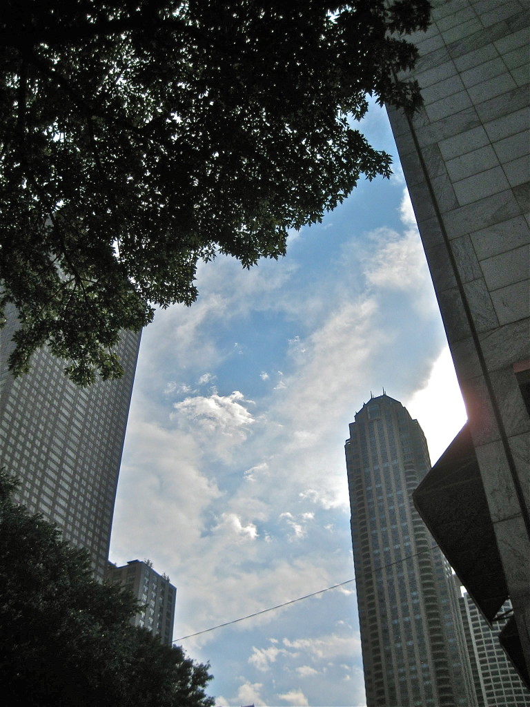 Looking up in Streeterville  © Ellen Wade Beals, 2016